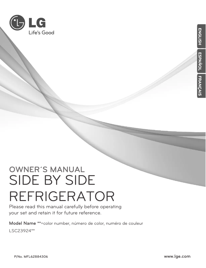 Page 1 de la notice Manuel utilisateur LG GM-L237MTGL