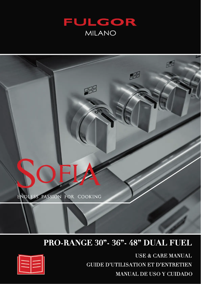 Page n°1 - Manuel utilisateur Fulgor Milano F6PDF486GS1