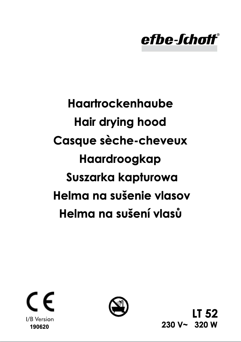 Page n°1 - Manuel utilisateur Efbe-Schott SC LT 52