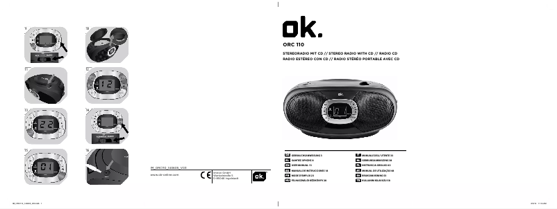 Página 1 del manual Manual de usuario OK ORC 110