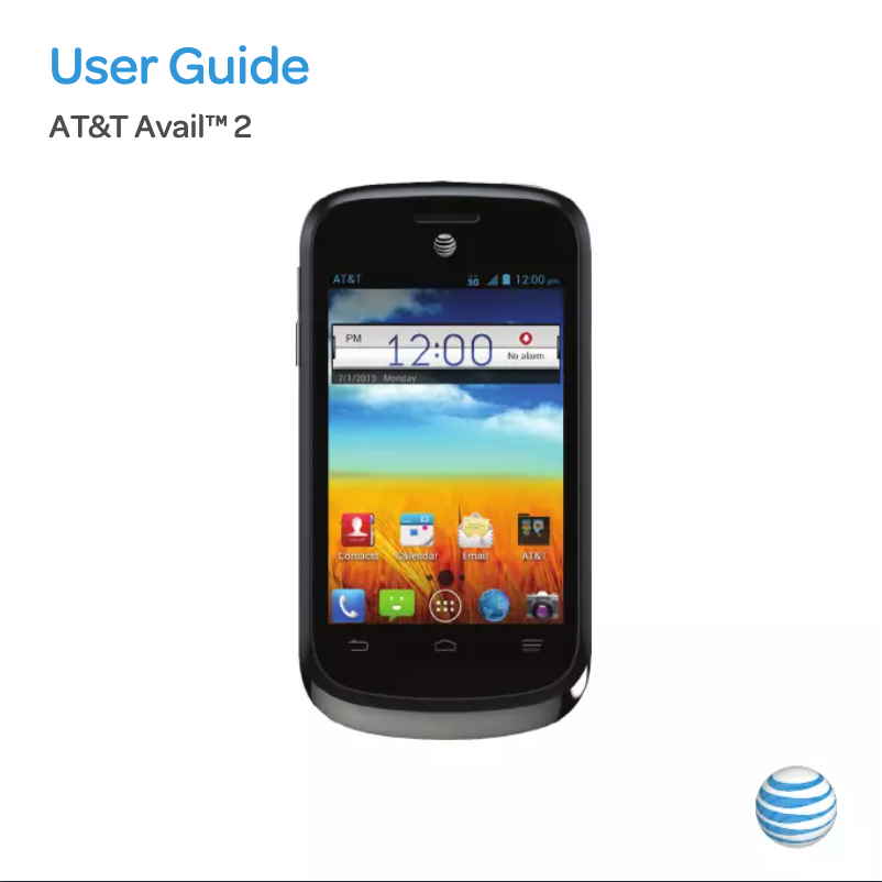 Page n°1 - Manuel utilisateur AT&T Avail 2