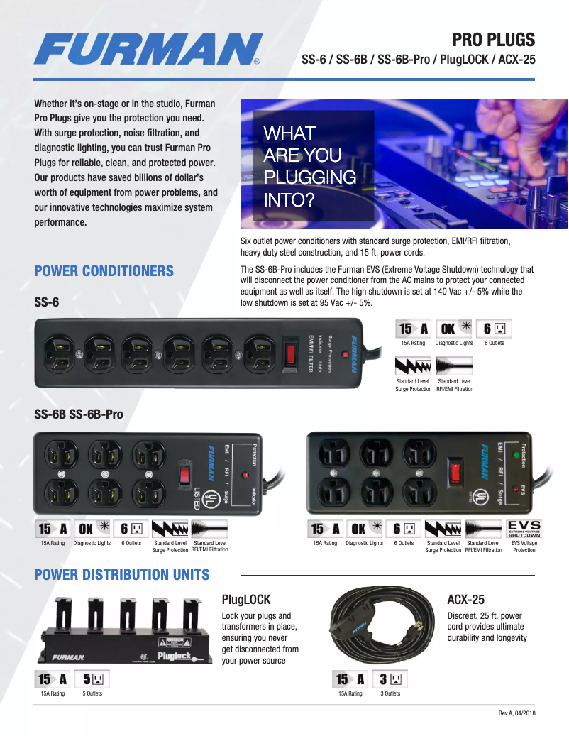 Image de la première page du manuel de l'appareil SS-6B-Pro