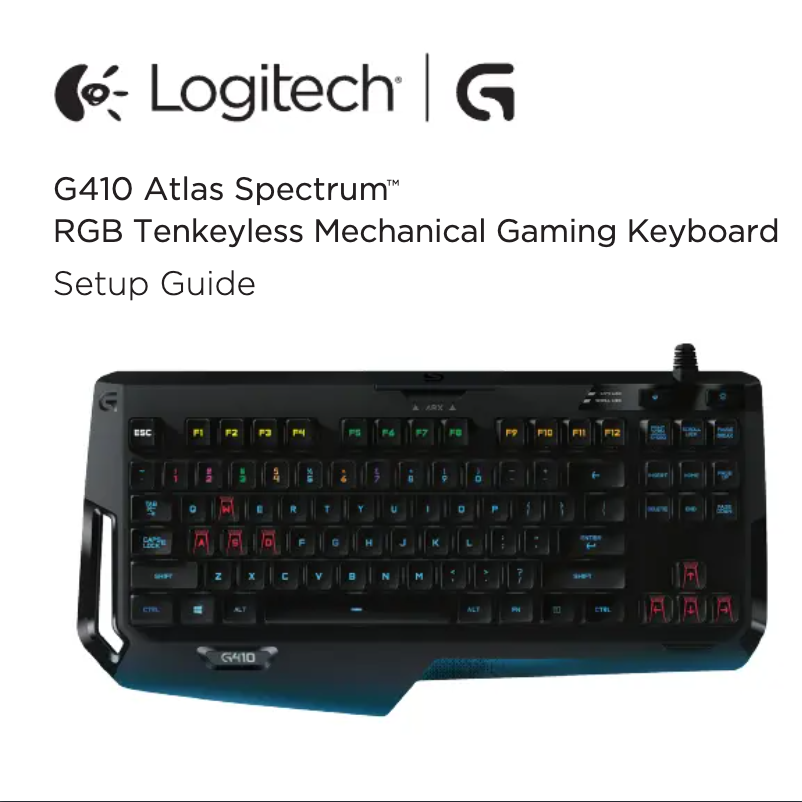 Página 1 del manual Manual de usuario Logitech G410