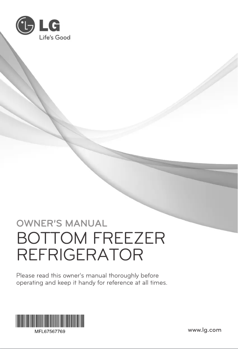 Página 1 del manual Manual de usuario LG GR-M34FBGHL