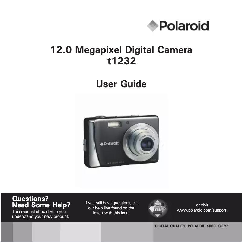 Image de la première page du manuel de l'appareil t1232