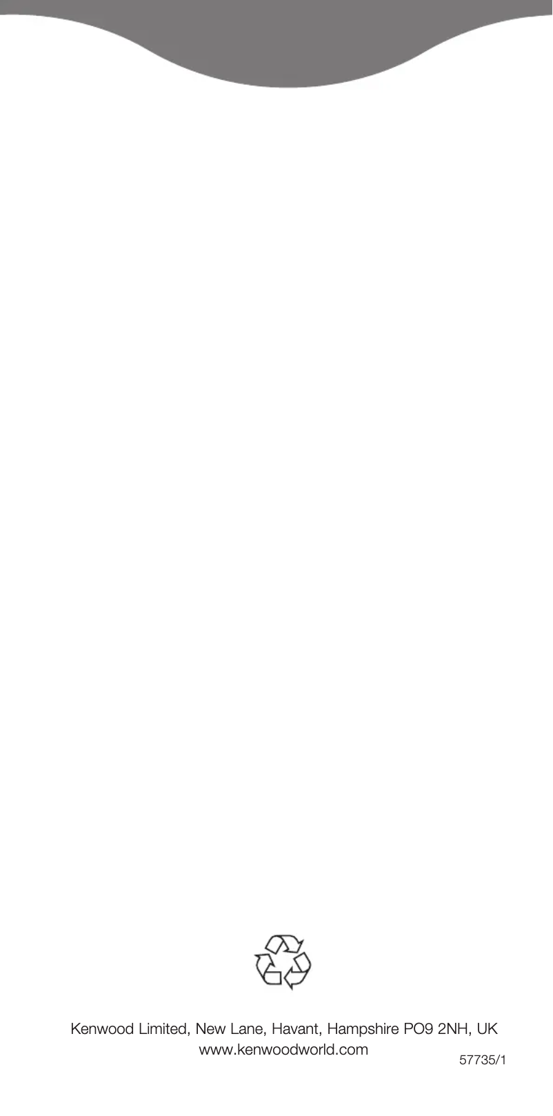 Page n°1 - Manuel utilisateur Kenwood AT261