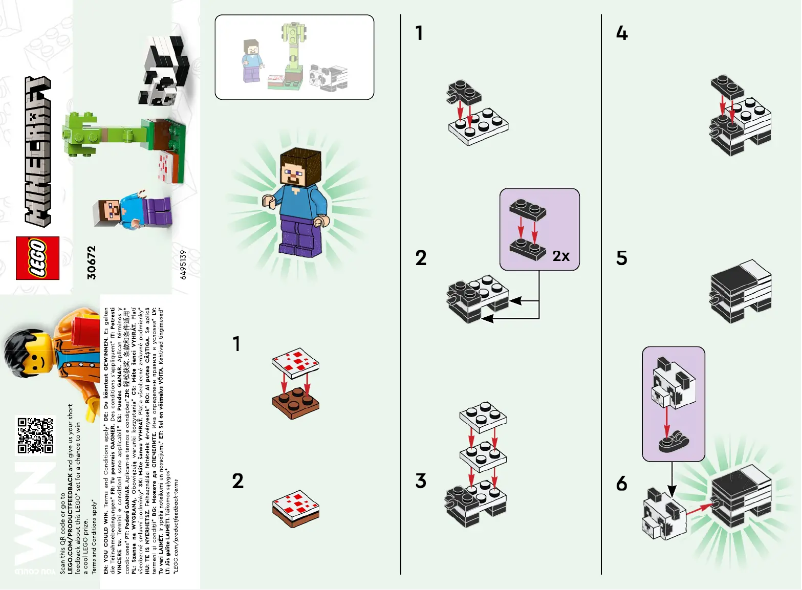 Page n°1 - Manuel utilisateur Lego Minecraft 30672