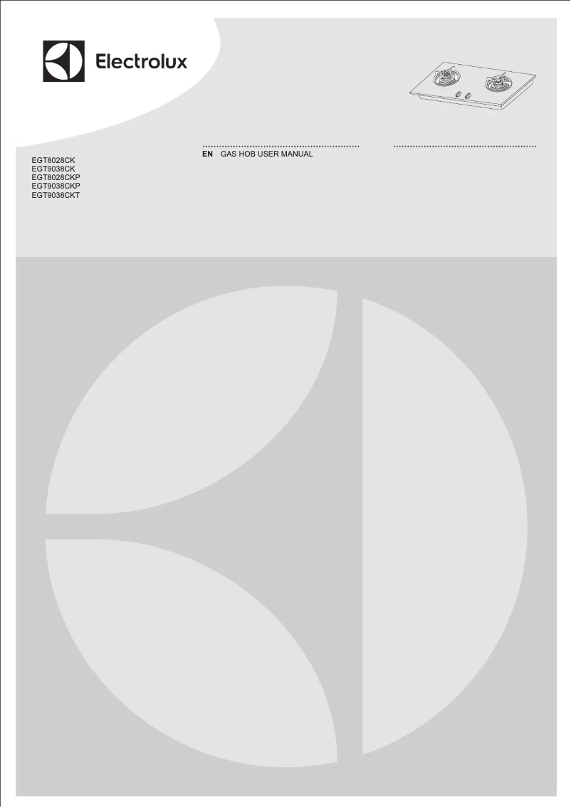 Image de la première page du manuel de l'appareil EGT8028CK
