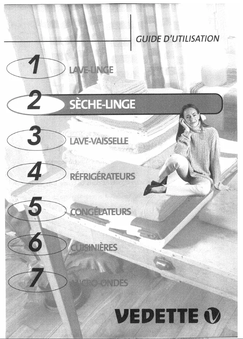 Page 1 de la notice Manuel utilisateur Vedette TLA200