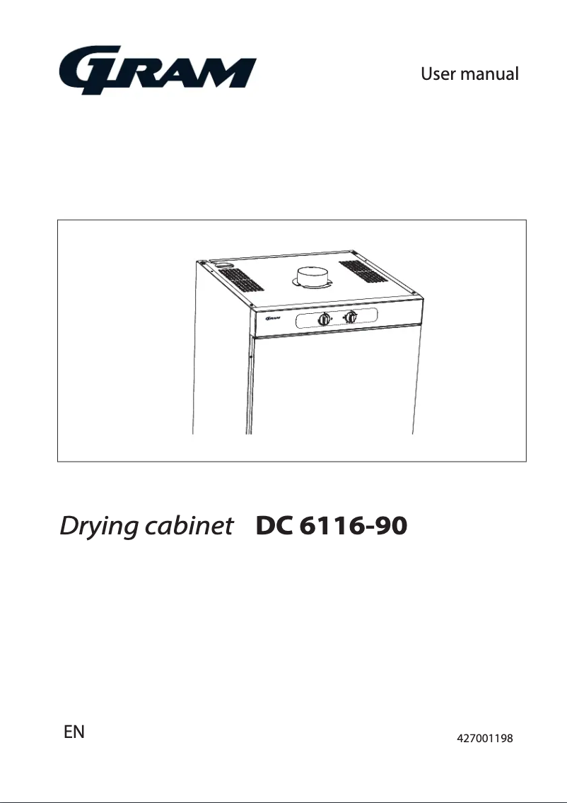 Page n°1 - Manuel utilisateur Gram DC 6116-90