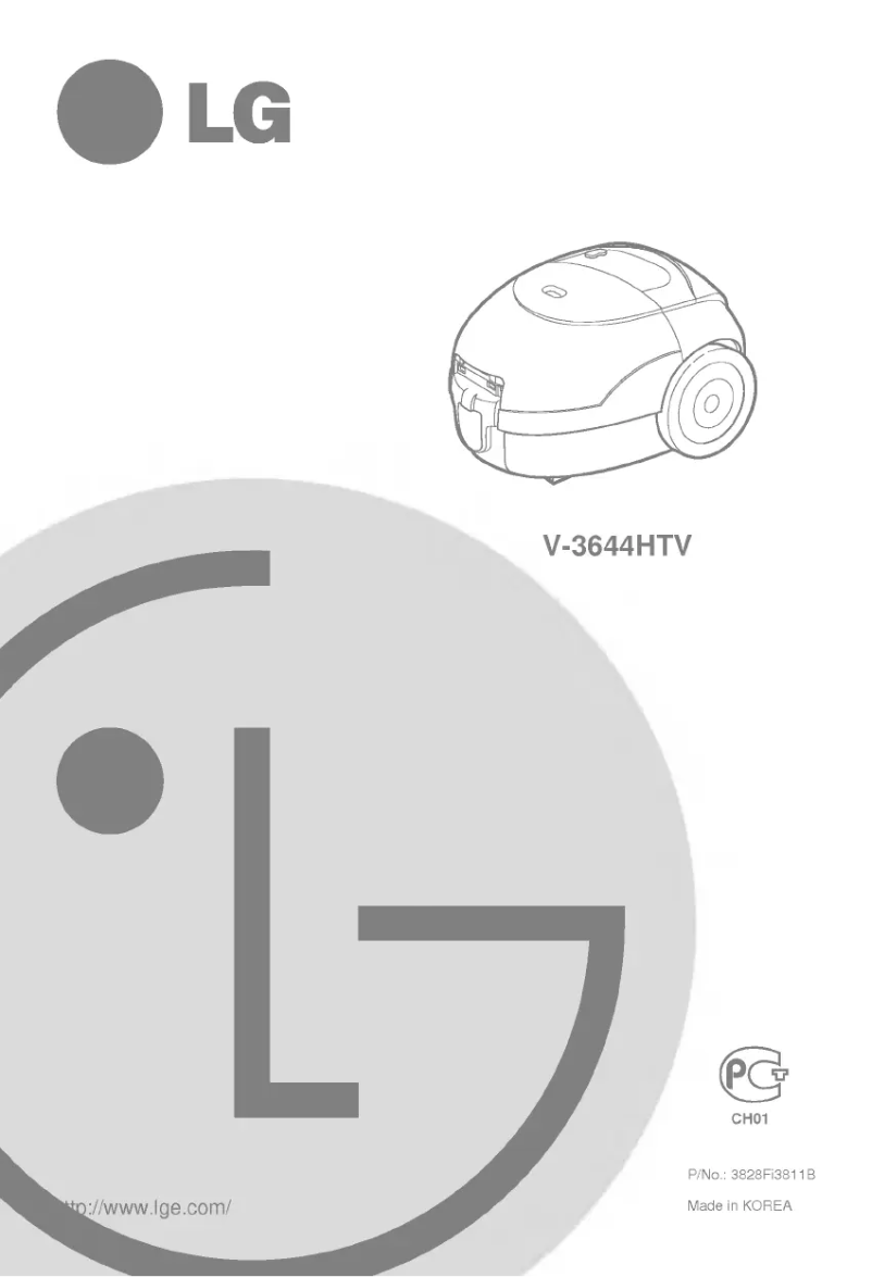 Page 1 de la notice Manuel utilisateur LG V-3644HTV