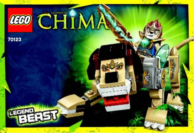 Page 1 de la notice Manuel utilisateur Lego Chima 70123