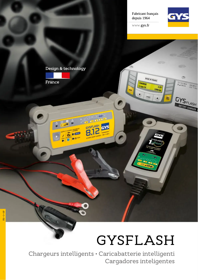 Page 1 de la notice Brochure GYS Gysflash 12.12