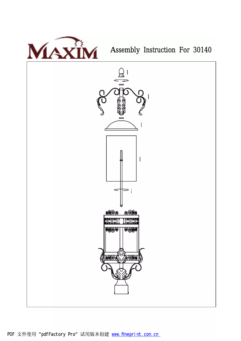 Image de la première page du manuel de l'appareil Boulder 30140BZGTGLD