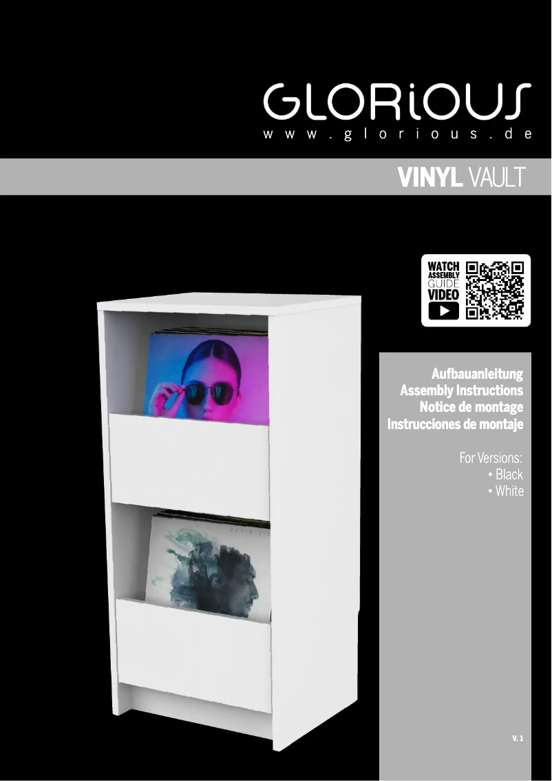 Page n°1 - Manuel utilisateur Glorious VINYL VAULT