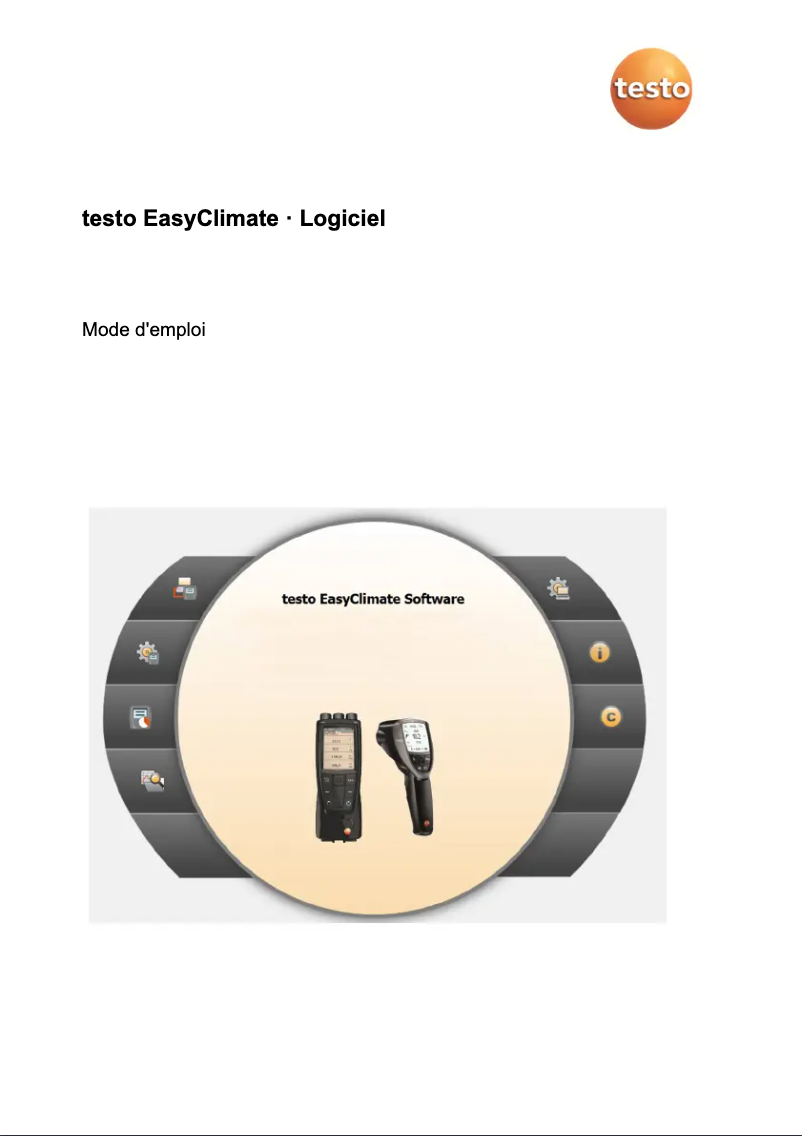 Page n°1 - Manuel utilisateur Testo 835-T2