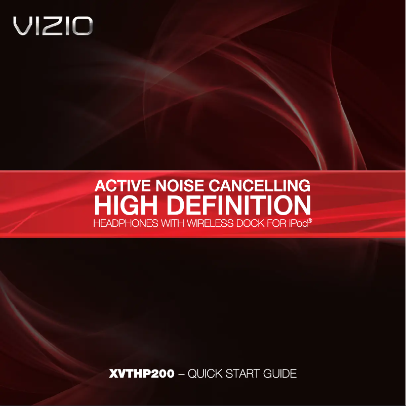 Page 1 de la notice Manuel utilisateur VIZIO XVTHP200