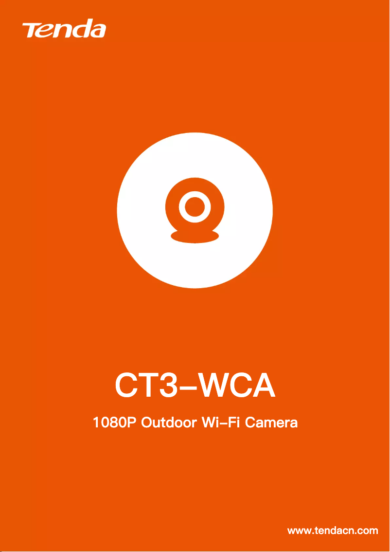 First page image of the manual for CT3