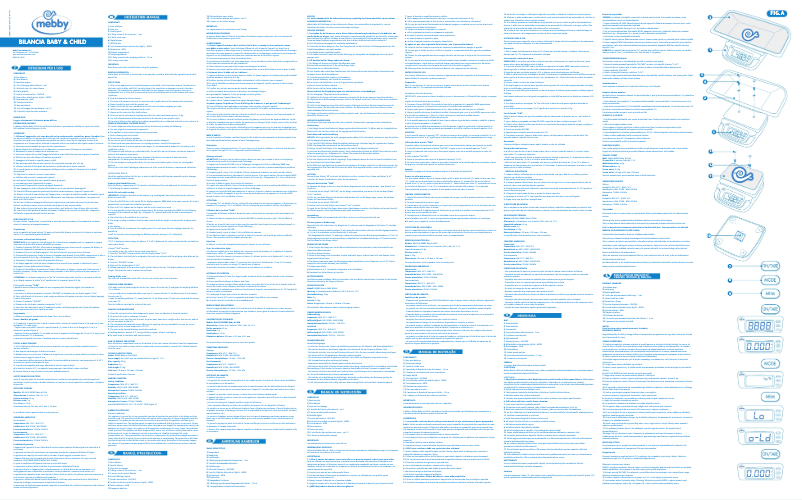 Image de la première page du manuel de l'appareil Baby & child
