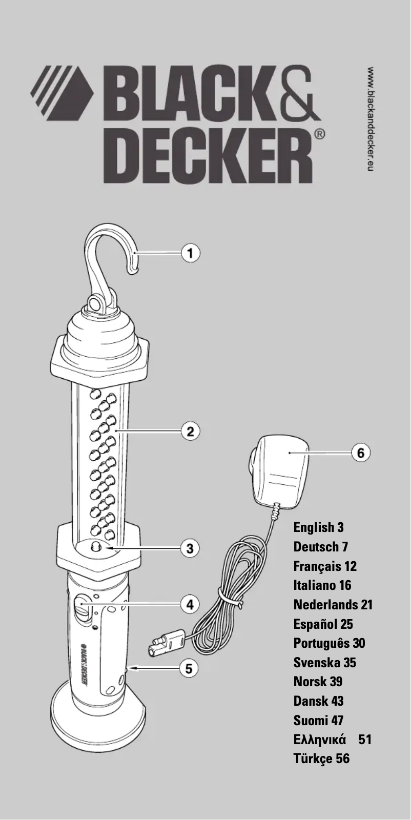 Image de la première page du manuel de l'appareil BDBB26