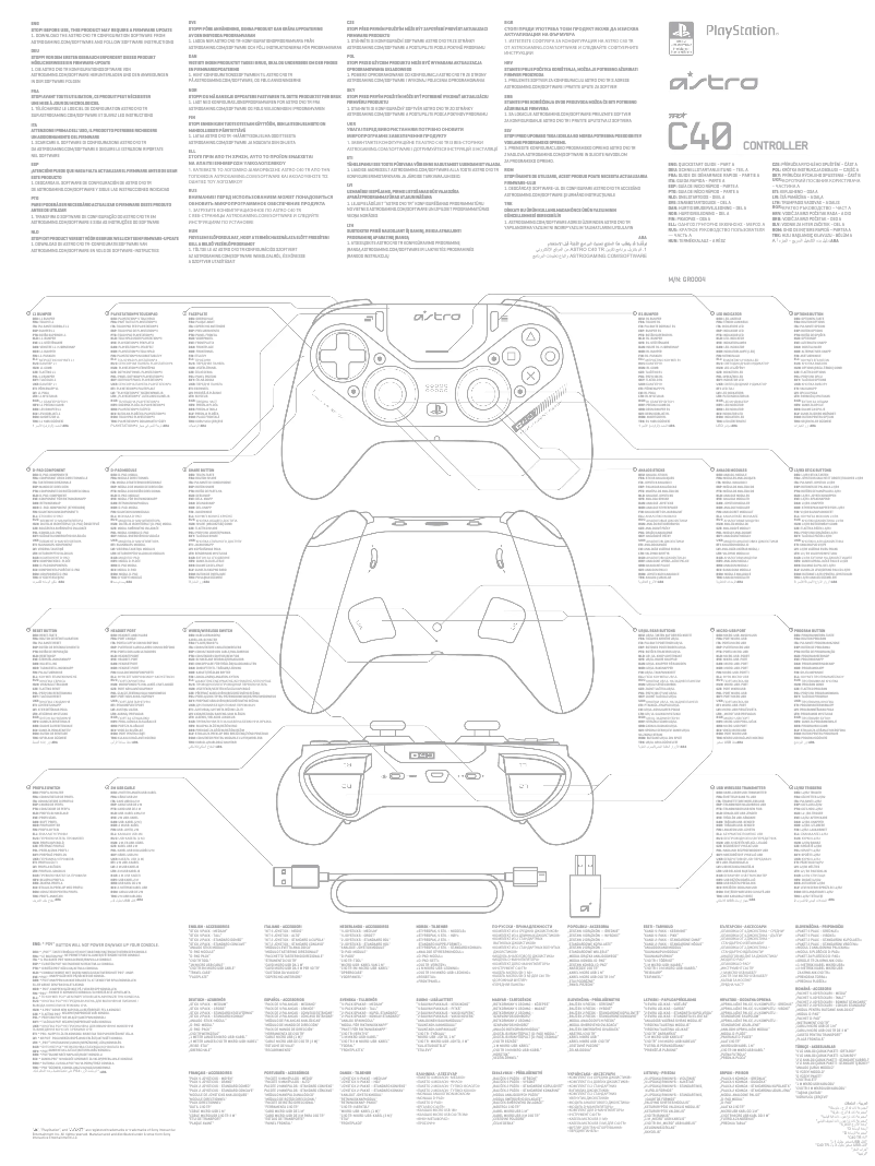 Page 1 de la notice Manuel utilisateur Astro A10 Gen 1