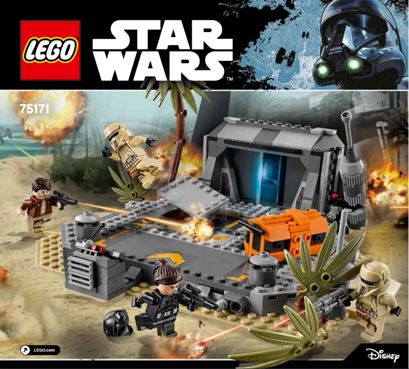 Page 1 de la notice Manuel utilisateur Lego Star Wars 75171