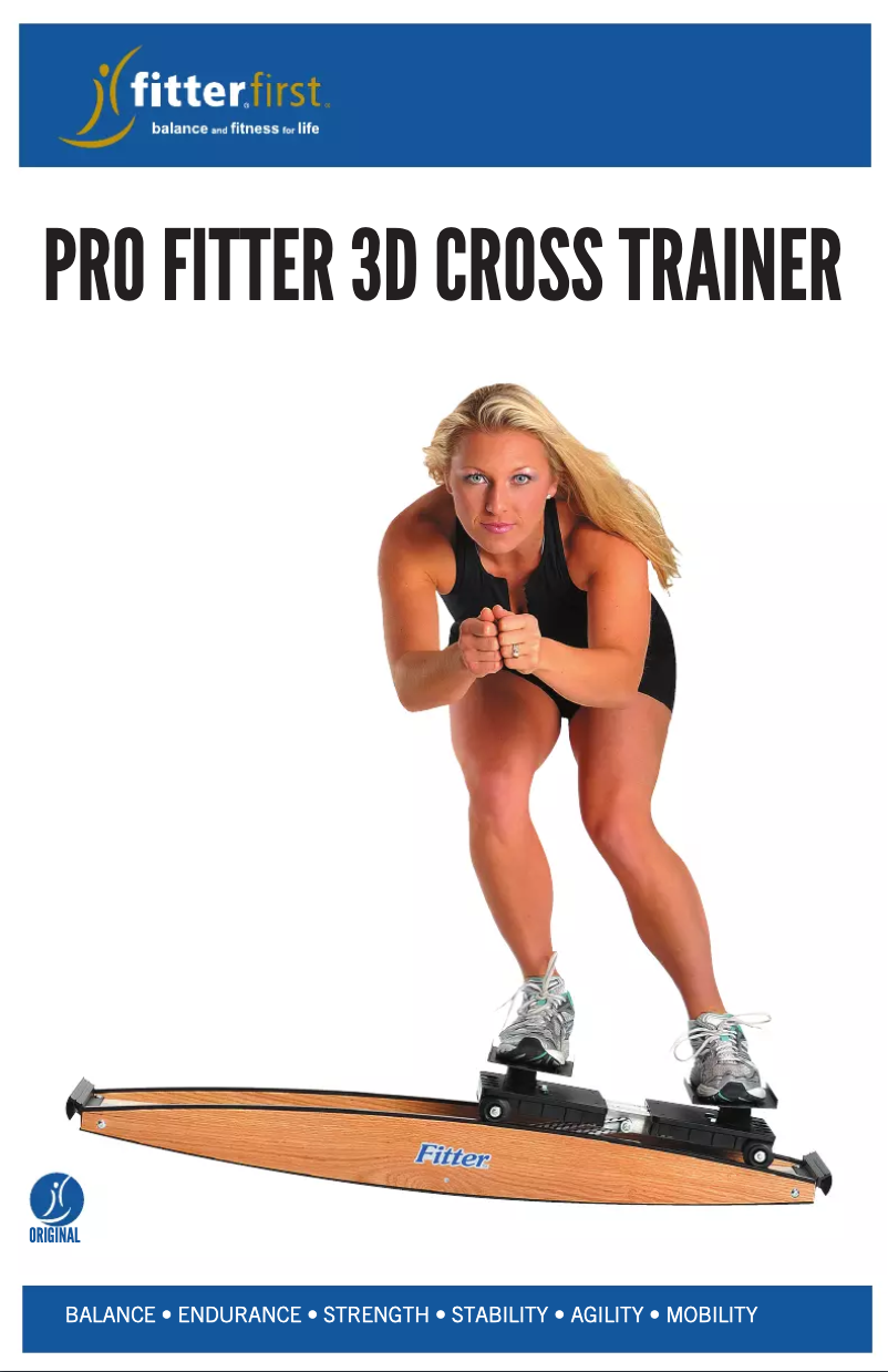 Page 1 de la notice Manuel utilisateur FitterFirst Pro Fitter