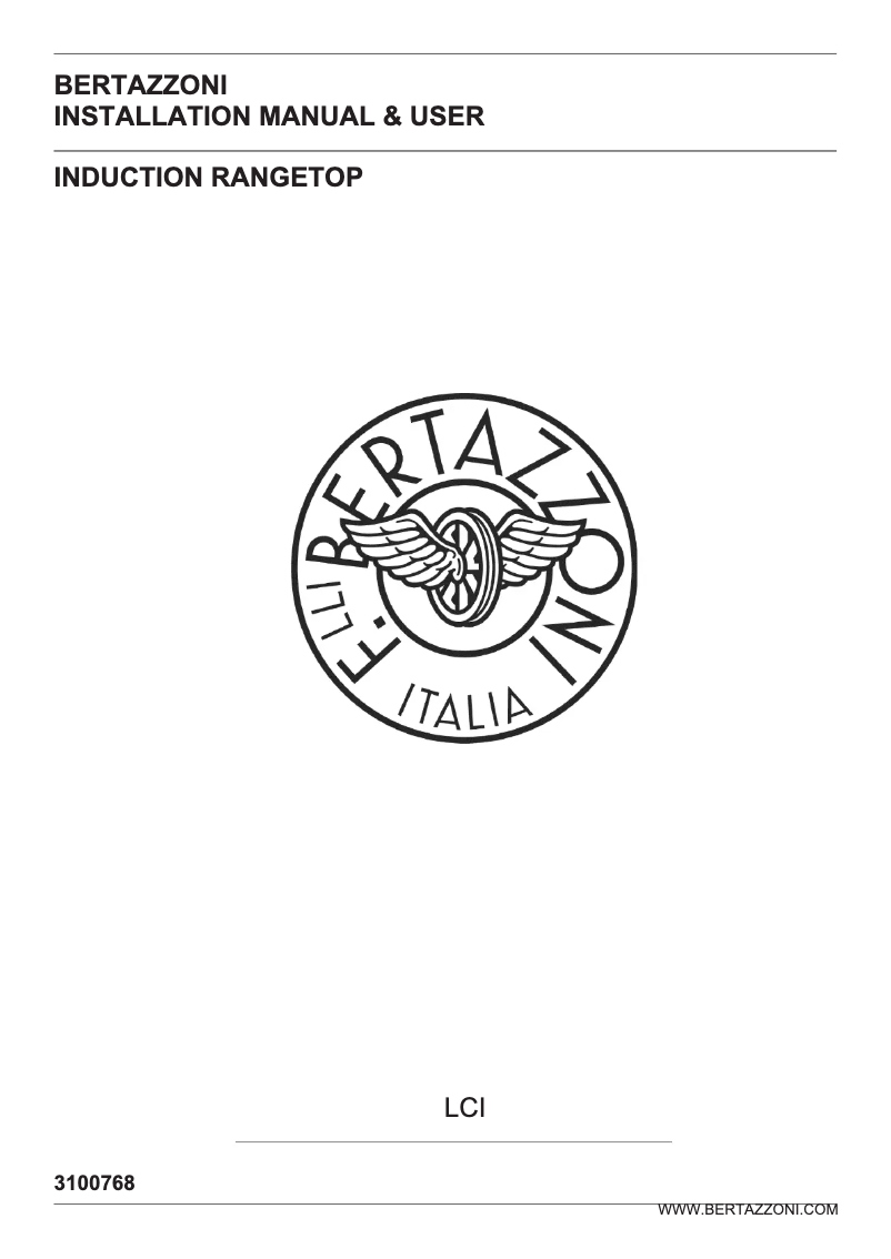 Page n°1 - Manuel utilisateur Bertazzoni MAST365IRTXT