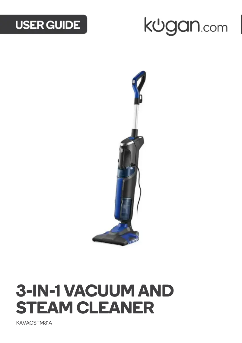 Page 1 de la notice Manuel utilisateur Kogan KAVACSTM31A