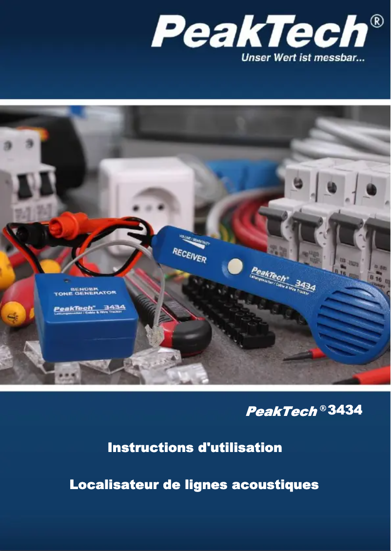 Imagen de la primera página del manual del dispositivo 3434