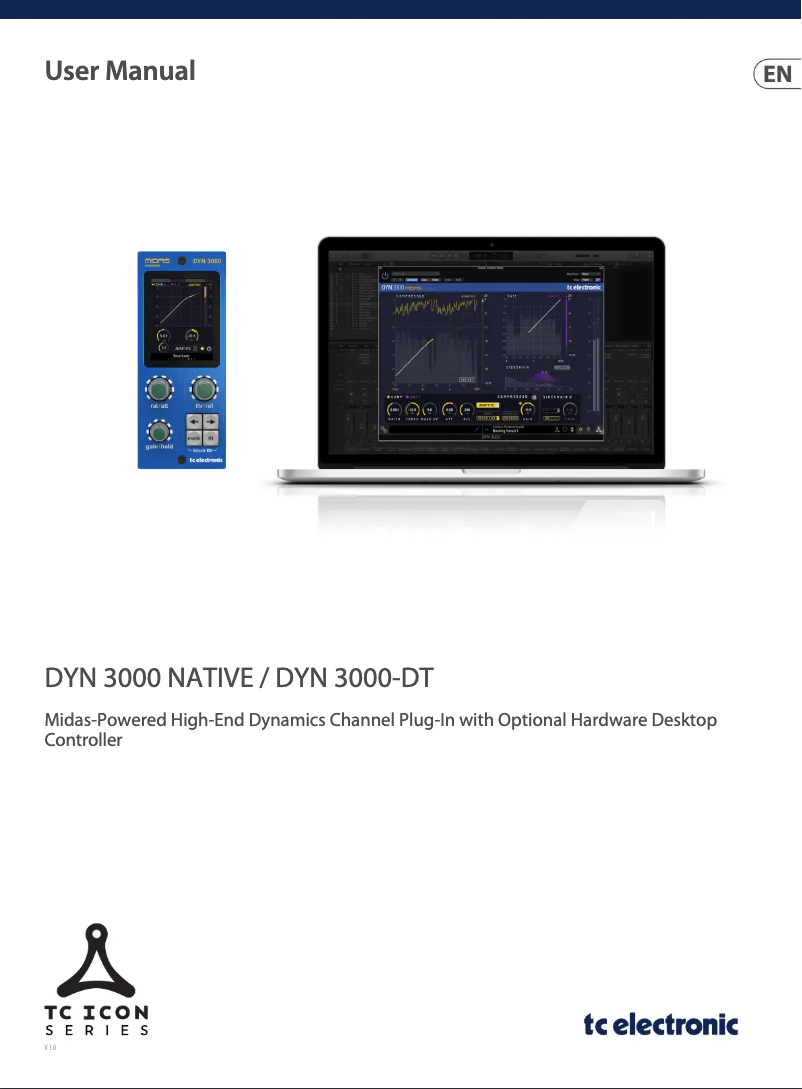 Image de la première page du manuel de l'appareil DYN 3000 Native