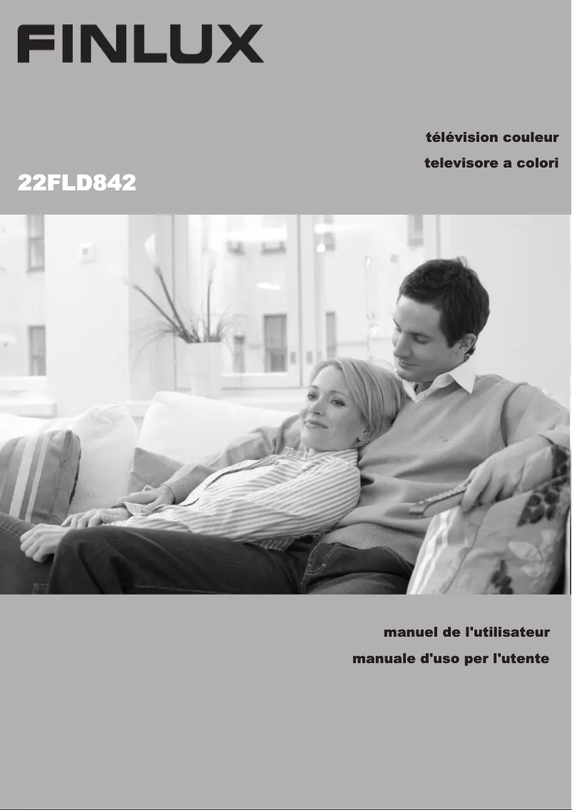 Image de la première page du manuel de l'appareil 22FLD842