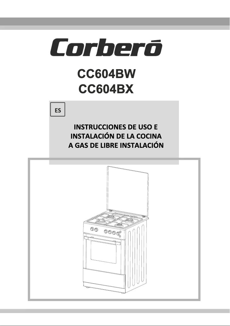Page n°1 - Manuel utilisateur Corbero CC 604 BX