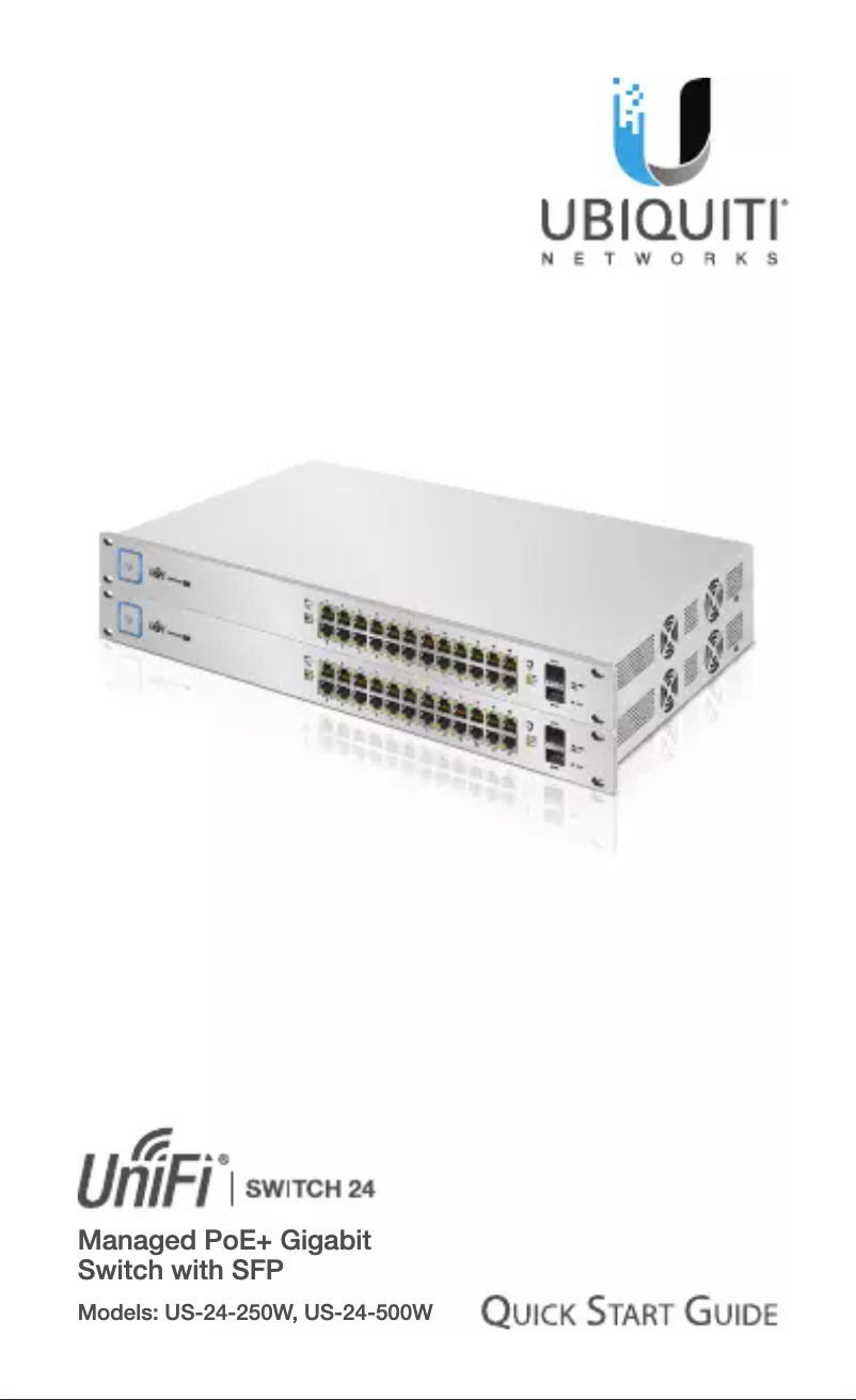 Page n°1 - Manuel utilisateur Ubiquiti Networks US-24-500-W