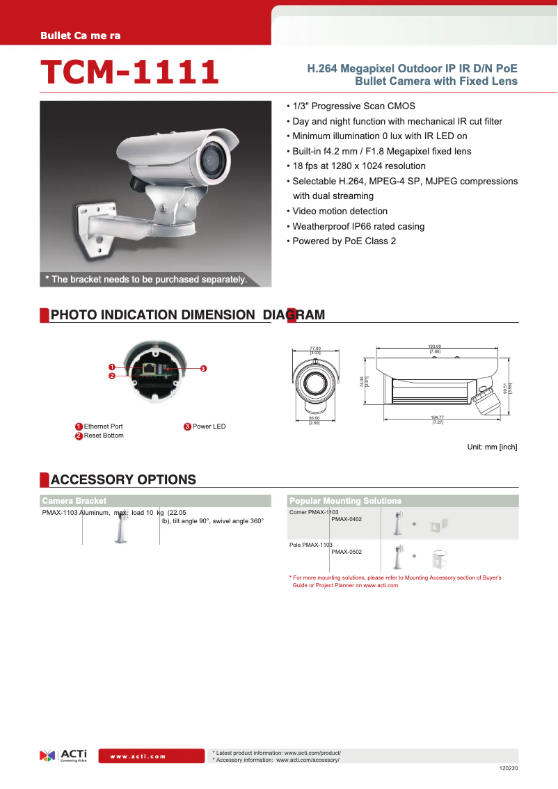 Image de la première page du manuel de l'appareil TCM-1111