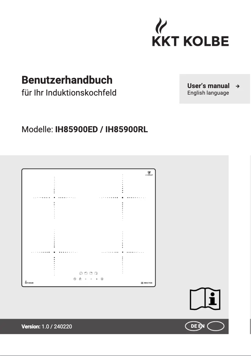 Page n°1 - Manuel utilisateur KKT Kolbe IH85900RL