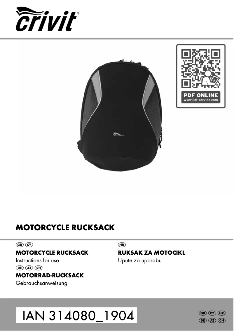 Imagen de la primera página del manual del dispositivo IAN 314080