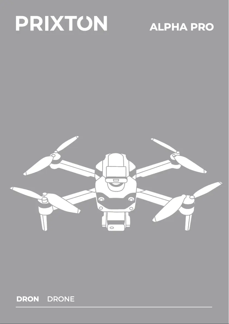 Page 1 de la notice Manuel utilisateur Prixton Alpha Pro