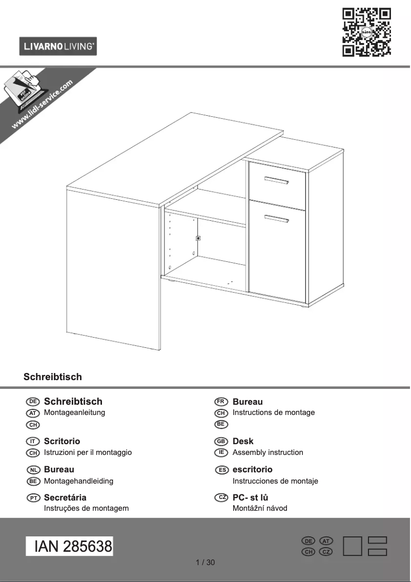Image de la première page du manuel de l'appareil IAN 285638