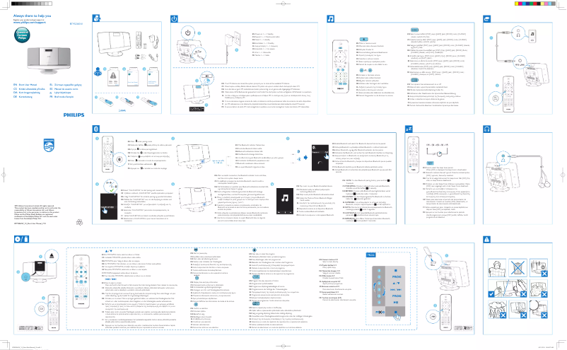 Page n°1 - Manuel utilisateur Philips BTM2060W