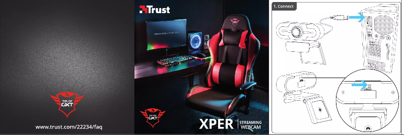 Page n°1 - Manuel utilisateur Trust Xper GXT 1170