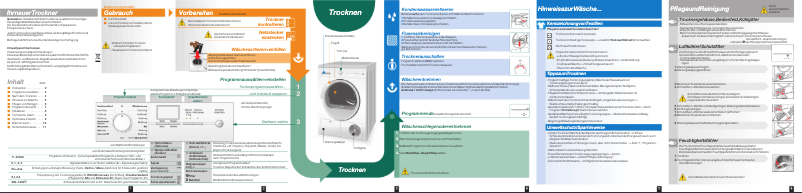Page 1 de la notice Manuel utilisateur Siemens WT46S504