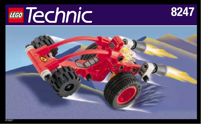Page n°1 - Manuel utilisateur Lego Technic 8247