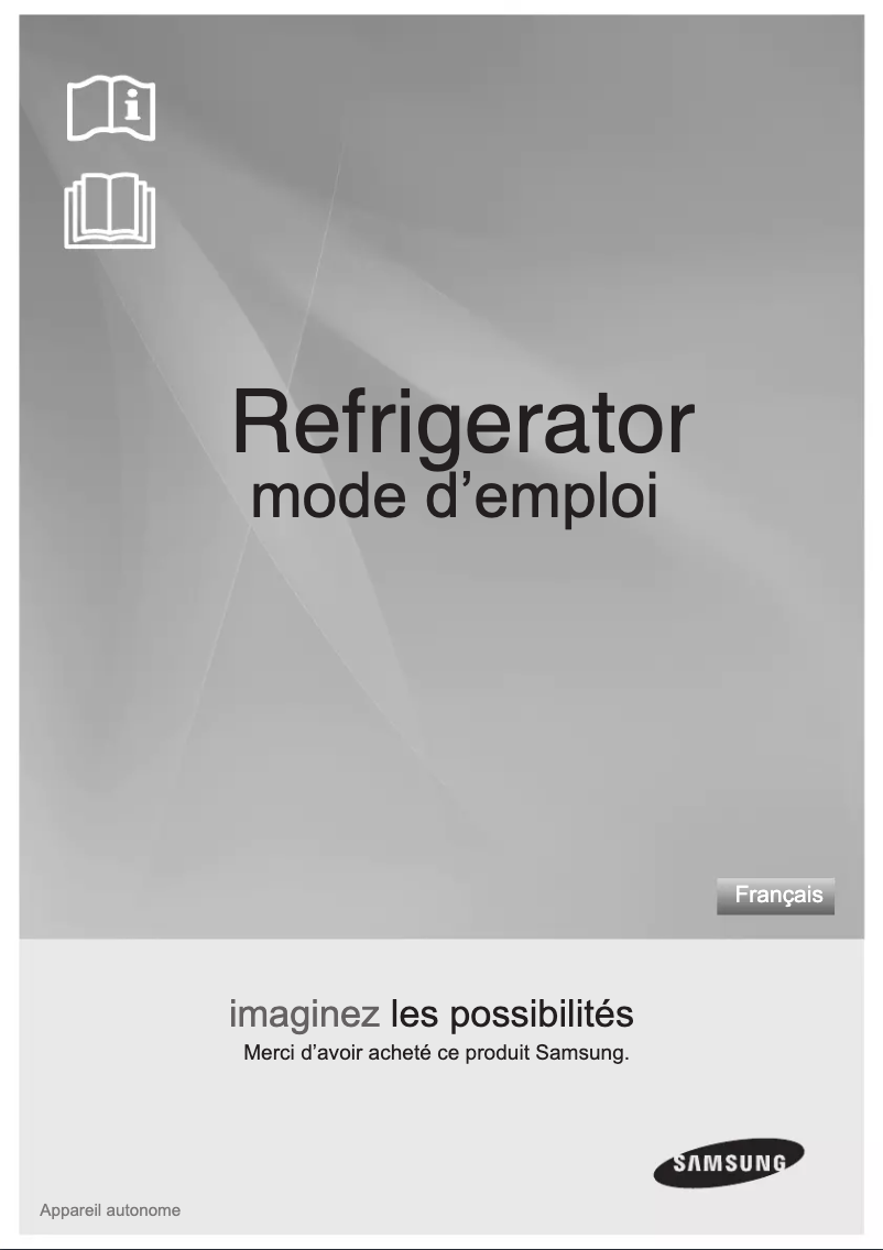 Page n°1 - Manuel utilisateur Samsung RA21PTSW