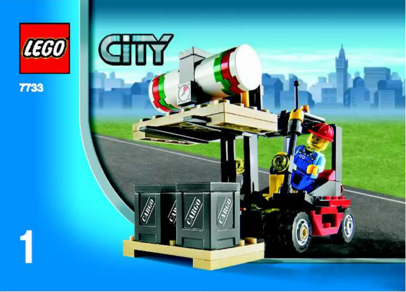 Page n°1 - Manuel utilisateur Lego Cargo Truck & Forklift