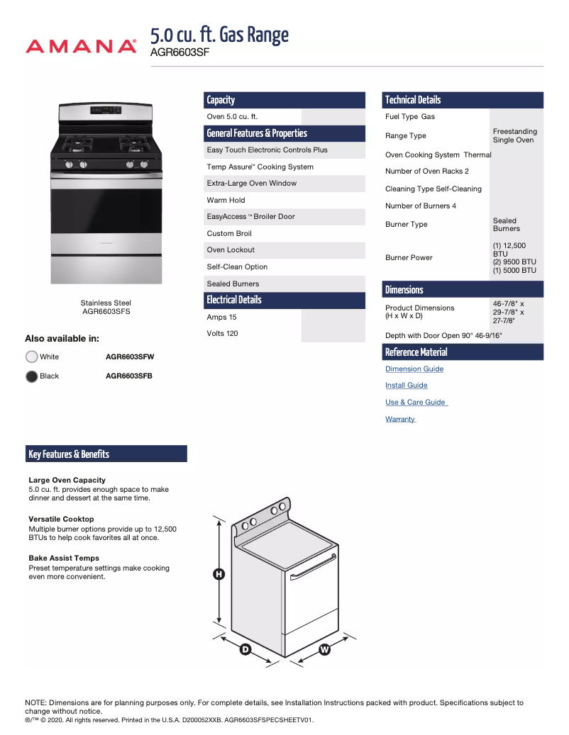 Image de la première page du manuel de l'appareil AGR6603SFS
