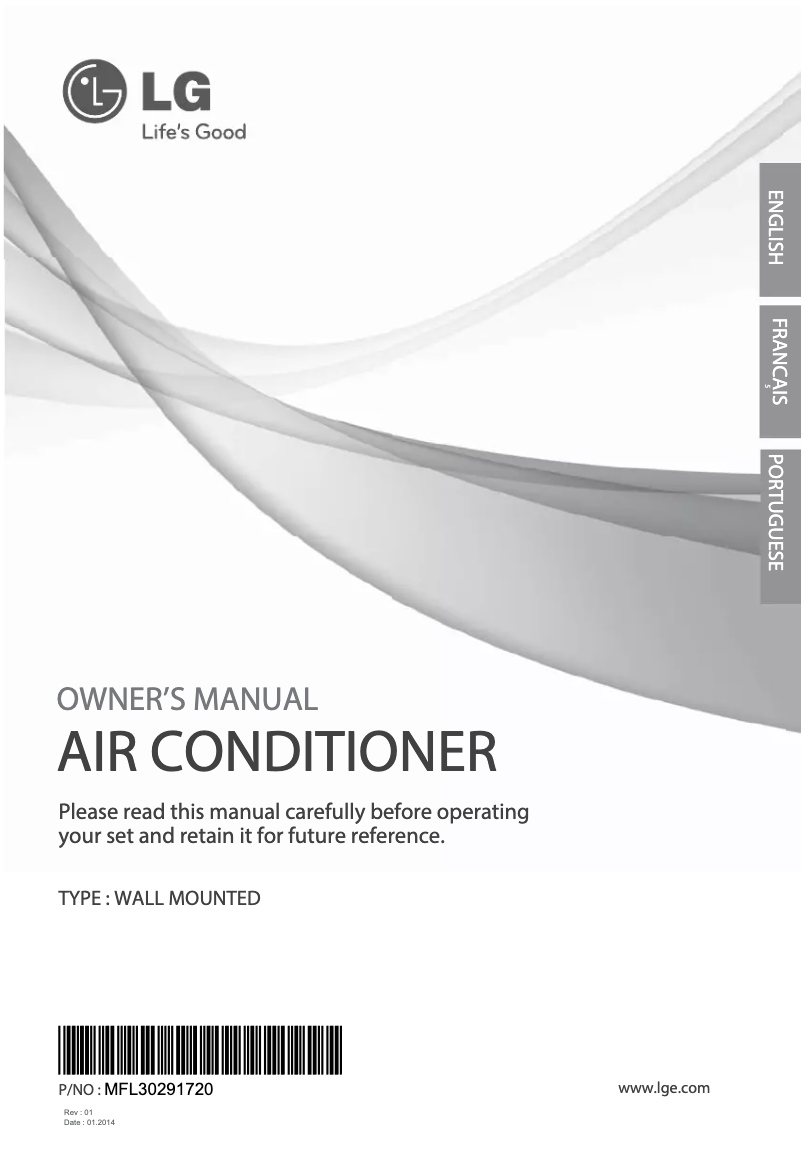 Page 1 de la notice Manuel utilisateur LG S126JC