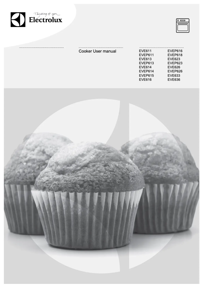 Page 1 de la notice Manuel utilisateur Electrolux EVEP611