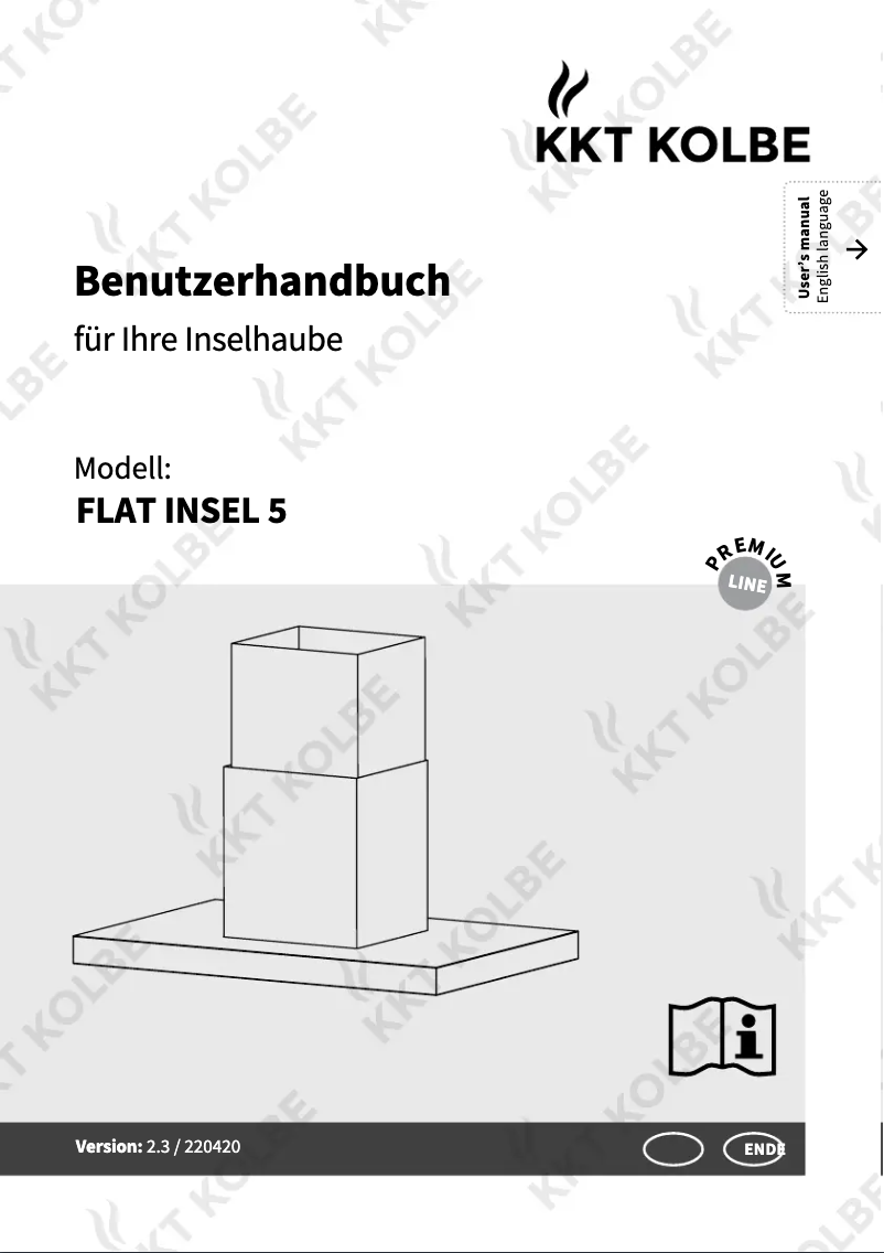 Image de la première page du manuel de l'appareil FLAT INSEL 5