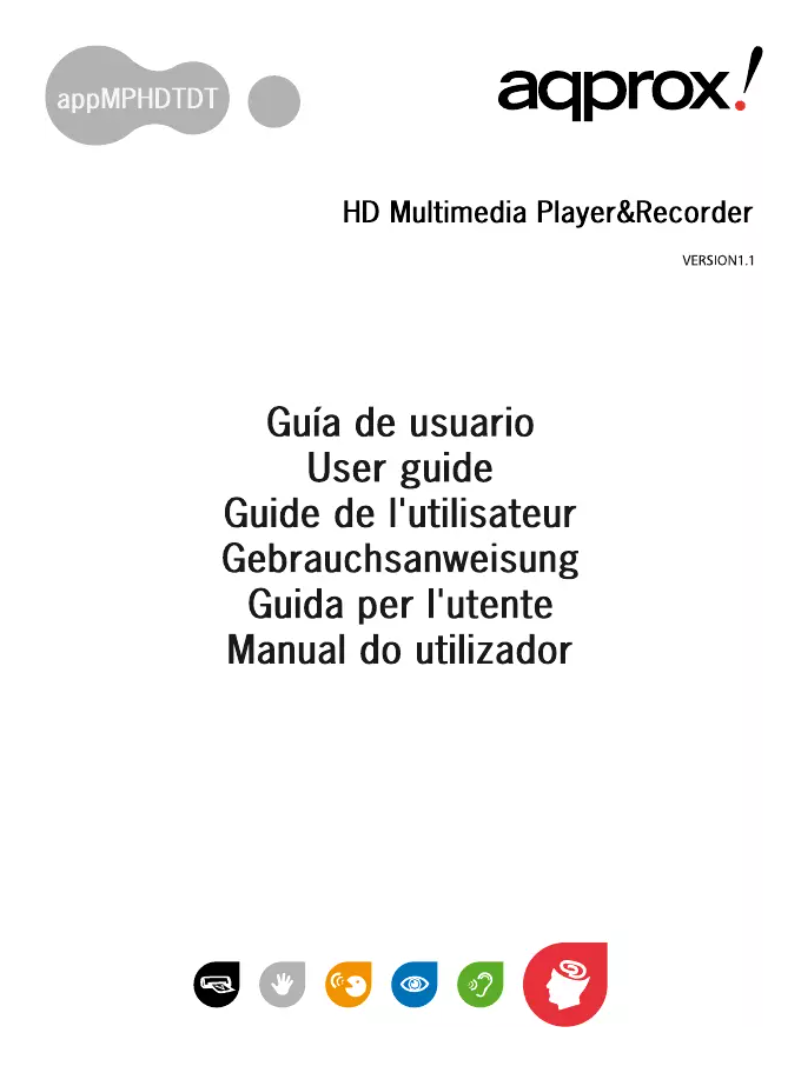 Image de la première page du manuel de l'appareil APPMPHDTDT